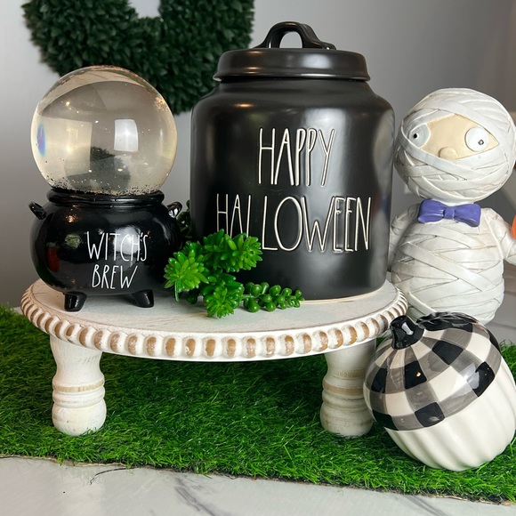 Rae Dunn Black Happy Halloween Chubby Canister - Picture 3 of 9